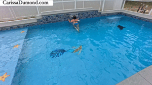 xsiteability.com - Carissa&acirc;&euro;&trade;s watch gets stuck in the pool drain will she survive? thumbnail